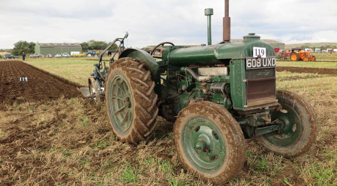 Scottish ploughs for early tractors