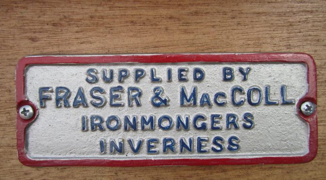 An Inverness agricultural merchant: Fraser & McColl