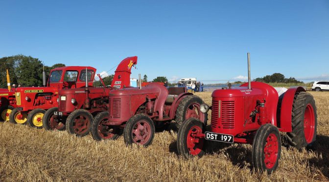 Selling tractors: Duncan MacNeill and David Brown in Scotland