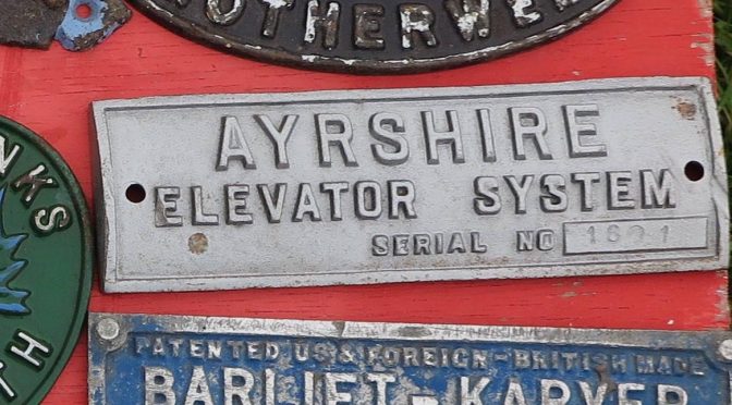An Ayrshire name from the early 1960s: Ayrshire Elevator Co. Ltd