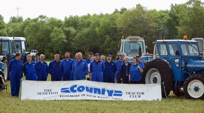 A big birthday celebration – the Scottish County Tractor Club