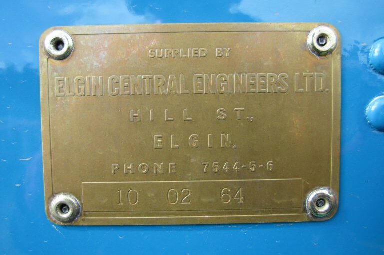 Elgin Central Engineers – in 1975